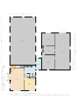 Floorplan - Nieuwkoopseweg 46, 2631 PR Nootdorp